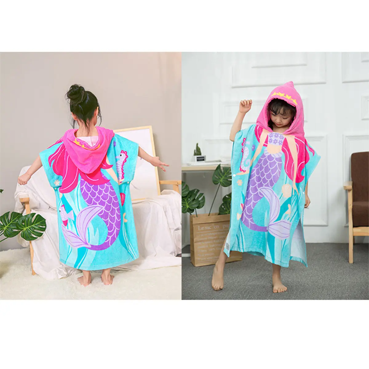 accappatoio-per-bambini-in-morbido-cotone-assorbente-ad-asciugatura-rapida-set-pigiama-per-neonati-e-bambini