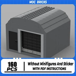 City Street View Moc Building Blocks Auto Repair Shop Technical Bricks DIY Assembly Construction Toys For Holiday Gifts