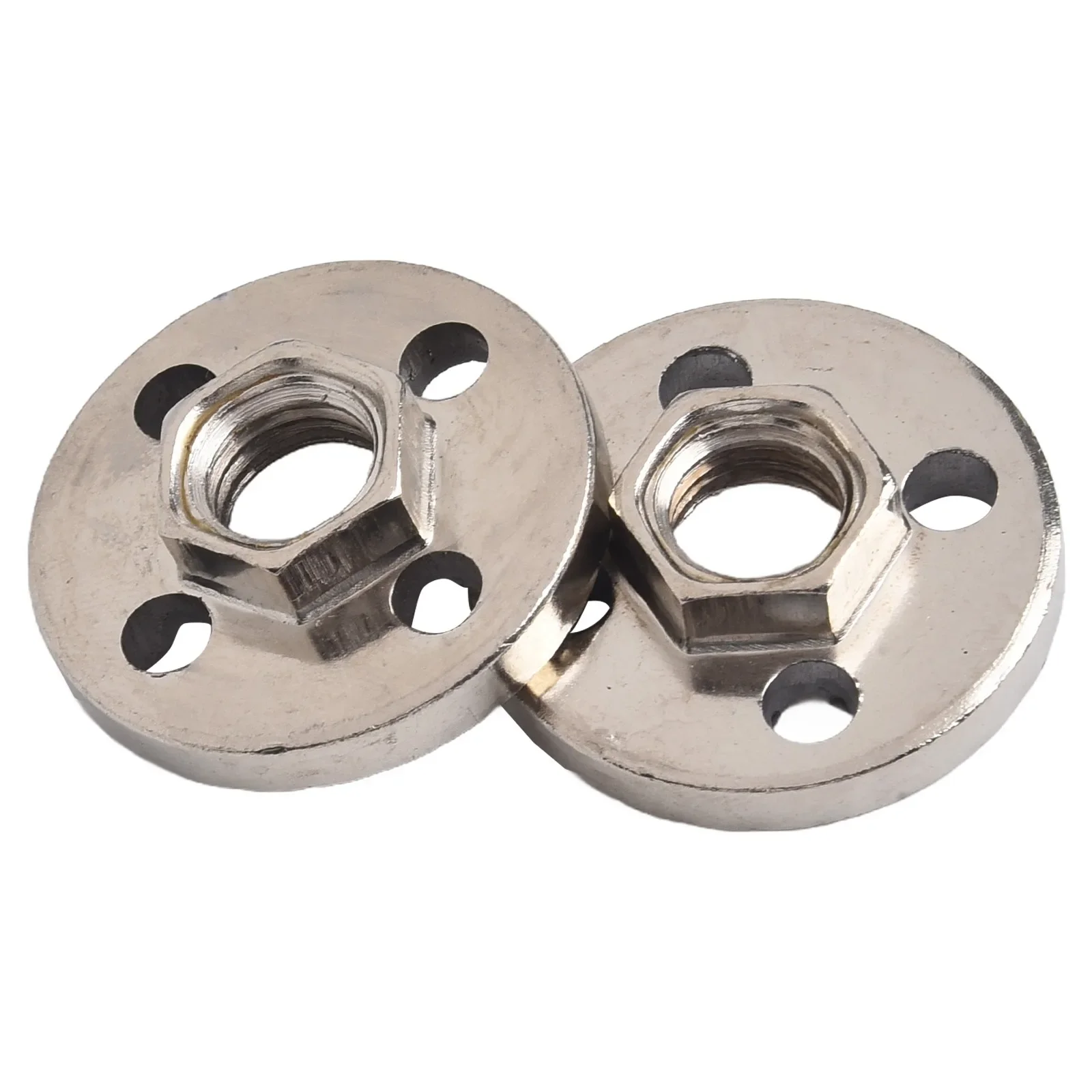 Platen Cover Pressure Plate Precision Thread 100 Type Angle Grinder Four-hole Hexagon Nut Power Tools Polishing