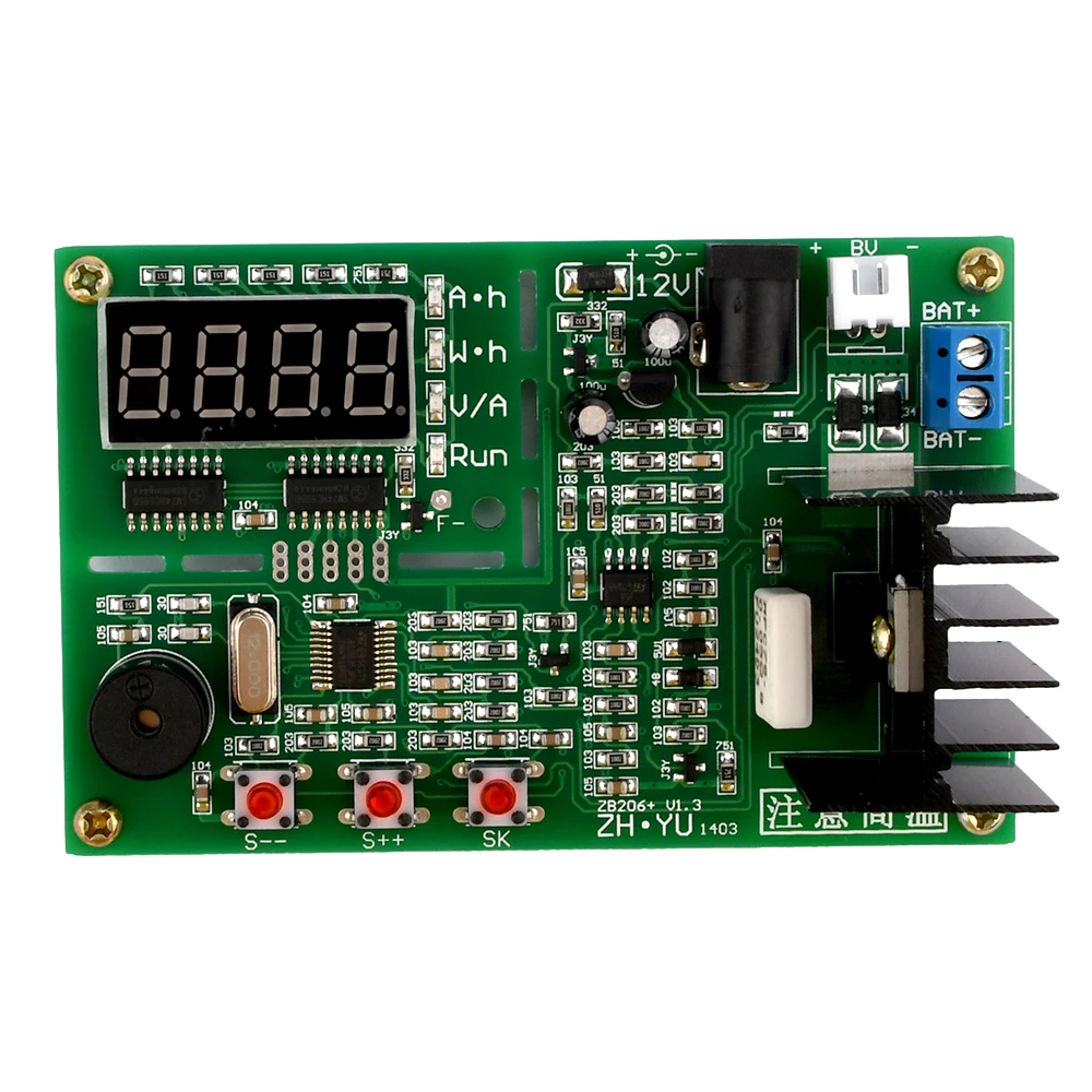 Lithium Battery Tester,18650 Lithium Battery Tester ZB206 V1.3 DC 5V Battery Capacity Tester Internal Resistance Test