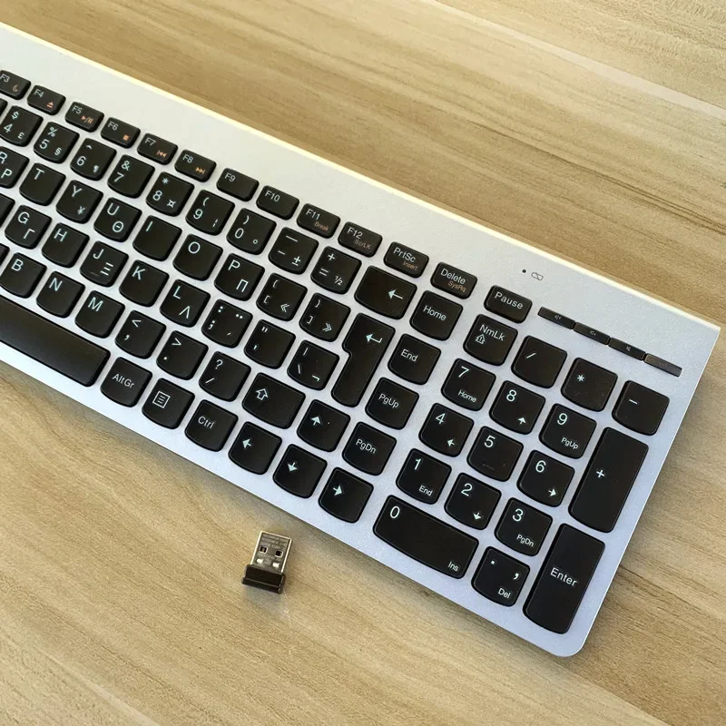 Greek layout wireless keyboard for Lenovo sk8861