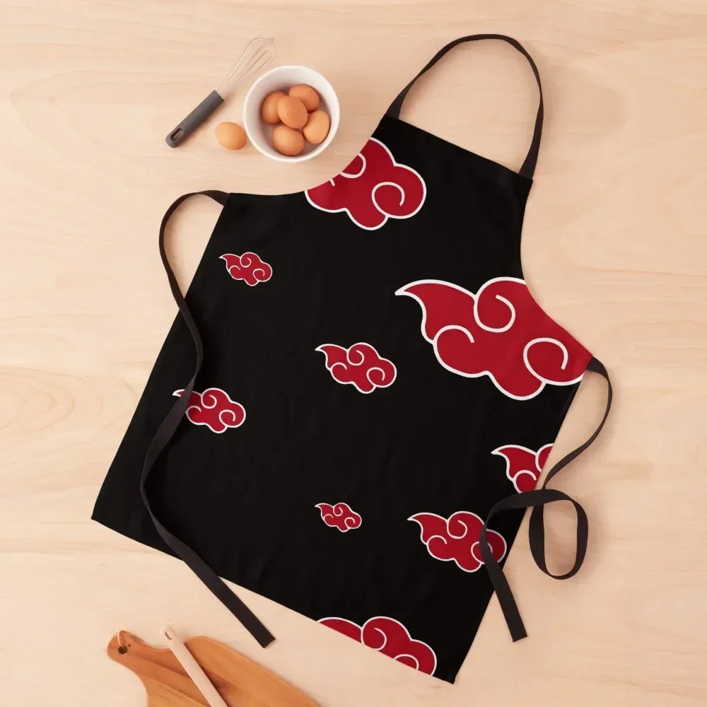 

Ninja Red Clouds Apron Hairdressing Hairdresser Accessories painting Apron