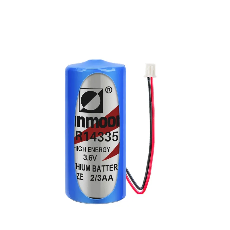 For ER14335 Smoke Alarm Hydrogen Sulfide Detector Buoy Life Jacket 3.6V Lithium Battery Pack 2/3AA  5pcs
