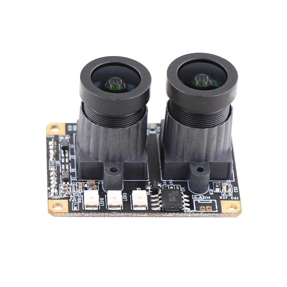 WDR 2MP Full HD 1080P IR Day Night Vision Stereo Webcam UVC Plug Play Driverless Dual Lens USB Camera Module