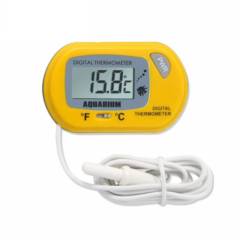 

Fish Tank LCD Digital Aquarium Thermometer Temperature Water Meter Aquarium Temp Detector Pet Supplies Tool Aquatic Control