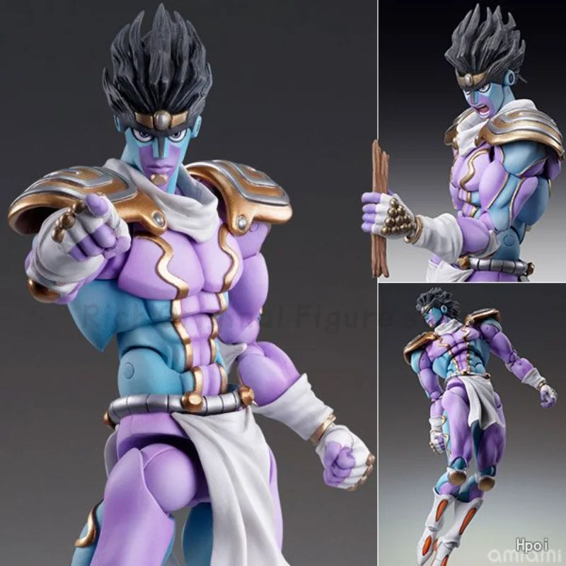 【ในสต็อก】ต้นฉบับ MEDICOS-E SUPER ACTION รูปปั้นการผจญภัยที่แปลกประหลาดของ JoJo ตอนที่ 4 Immortal Diamonds Animation Action Figure
