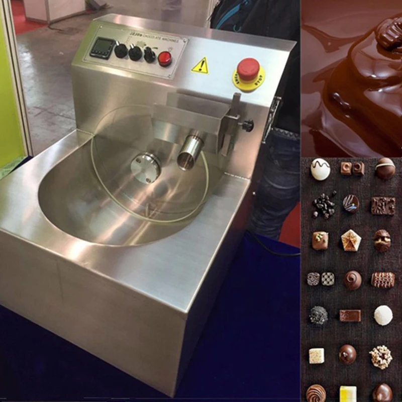 Automatyczna mała maszyna do temperowania czekolady na blat, topielnik czekolady
