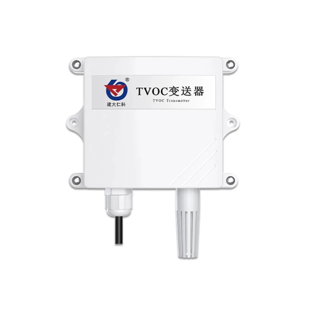 TVOC Transmitter Wall-Mounted Air Quality Sensor RS485 Output 0-60000 PPB for Environmental Monitoring