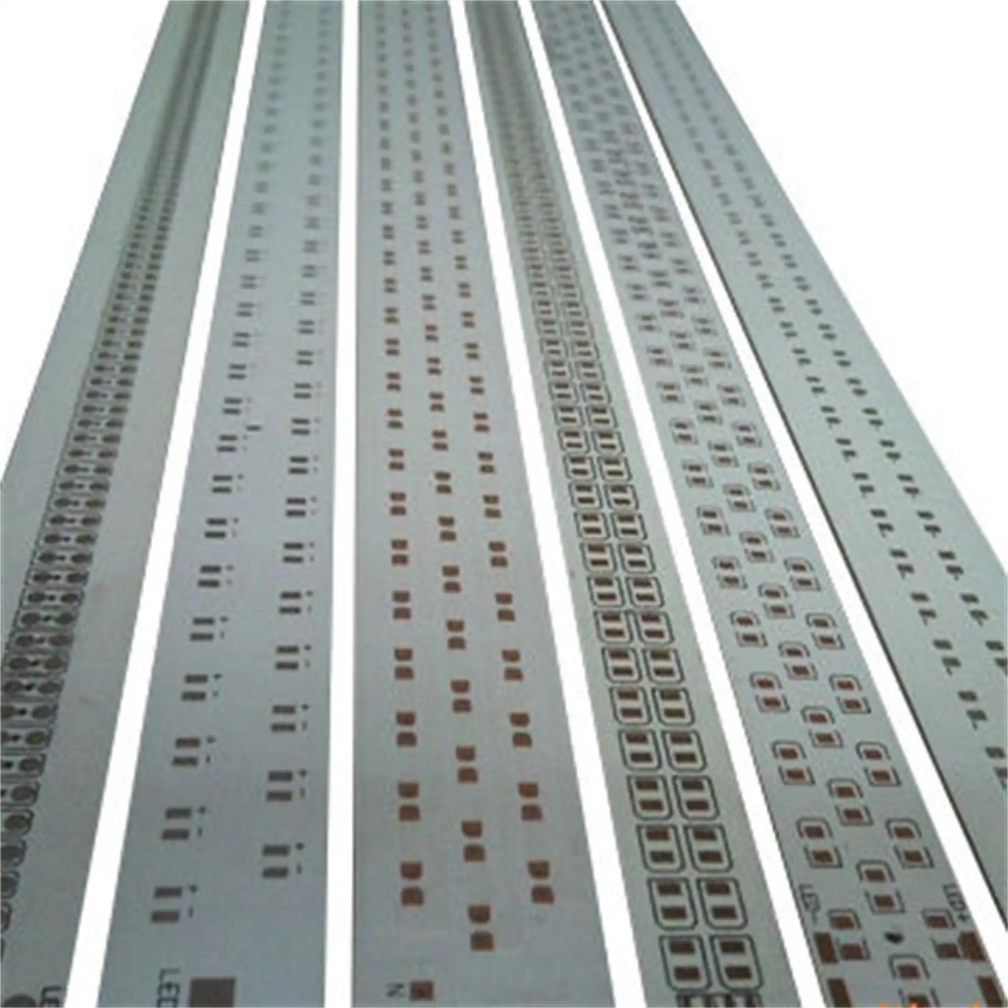 

Aluminum PCBs customized Pressure resistance 3000V with 2.0 thermal conductivity metal core Min Solder Mask bridge 0.1mm.