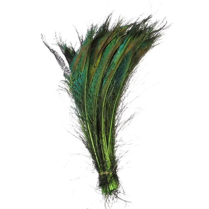 20 Stück/Lot Pfauenfedern Flügel 30-35cm/12-14" Hochzeits-Federdekoration Natürliche Federn für Bastelarbeiten Karnevalszubehör Plumas – Detail 6