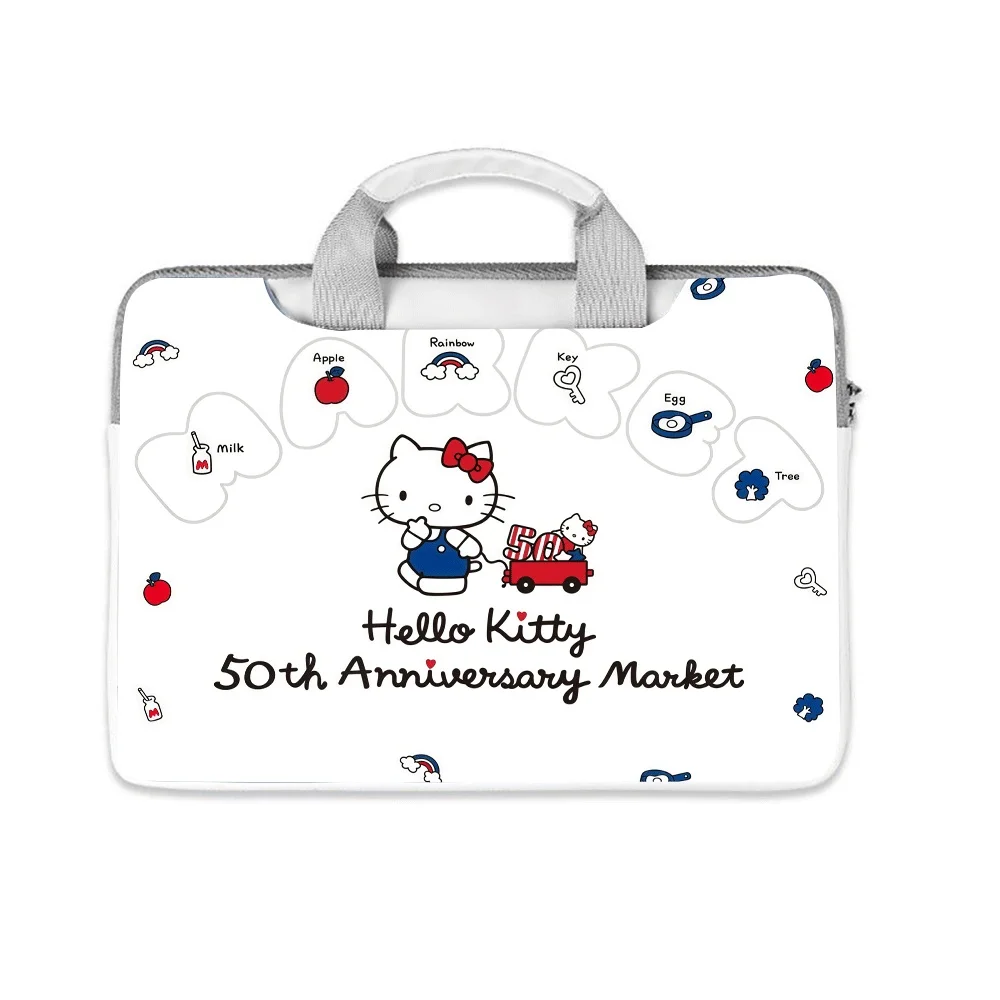 

Сумка для ноутбука с изображением Hello Kitty Kurome, 12, 13, 13,3, 14, 15, 15,6, 16 дюймов, сумка для ноутбука Macbook, сумка для хранения, праздничный подарок