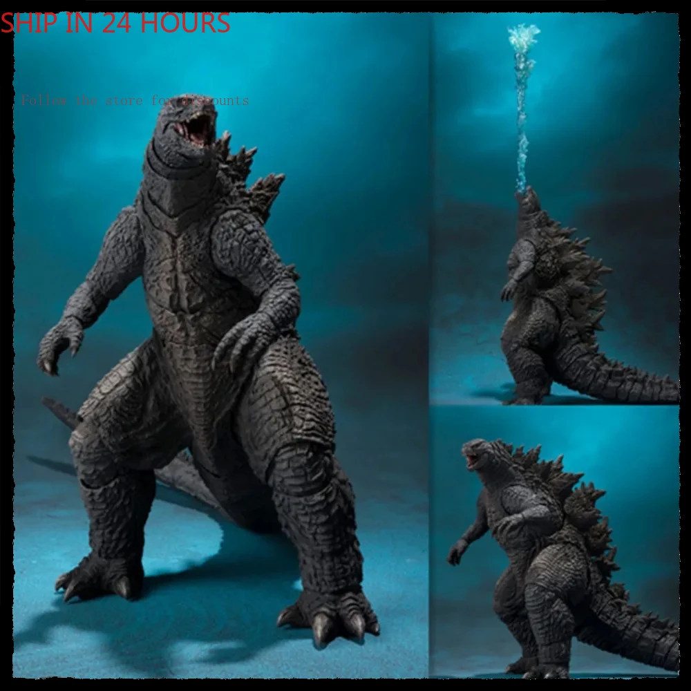 

In Stock KO SHM Godzilla 2 Monster Movable Figure Model Action Figures Toys Collection Gifts