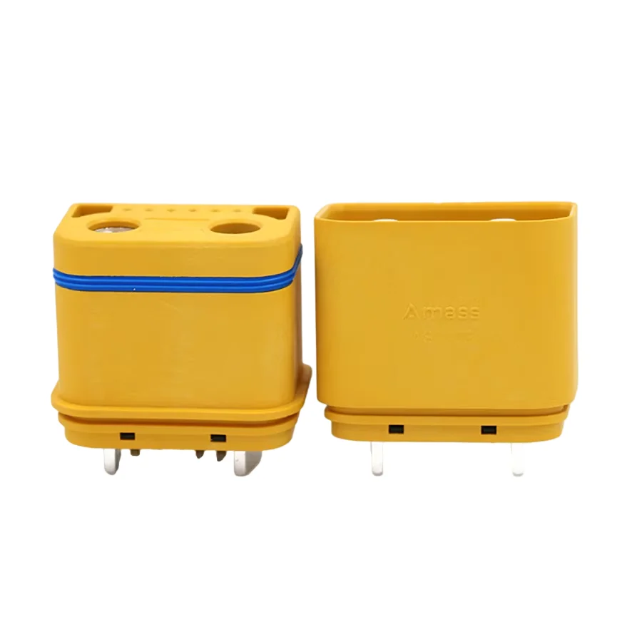 Amass  As300E Copper Silver-plated Ultrasonic Welding High Current Model Aircraft Connector