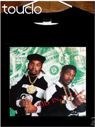 New Eric B And Rakim T Shirt; Eric B And Rakim Paid In Full T Shirt Unisex T-Shirt S-5Xl