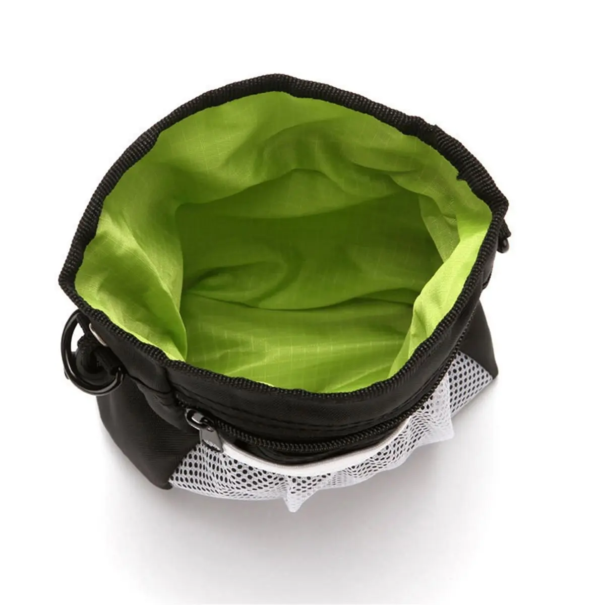 ABDD HOT  Pet Dog Training Treat Bag - Detachable Snack Reward Pouch with Interactive Features Grey