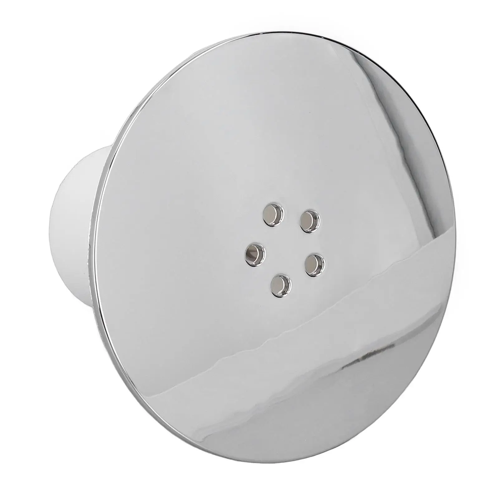 Chromate-Finished Bathroom Shower Drain  Plug - Replacement Waste Trap Tray for Easy Installation