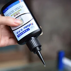 50ML UV Adhesive Curing Adhesive Transparent Kafuter Repair Liquid Adhesive LED Flashlight Crystal Glass and Metal Bonding Glue