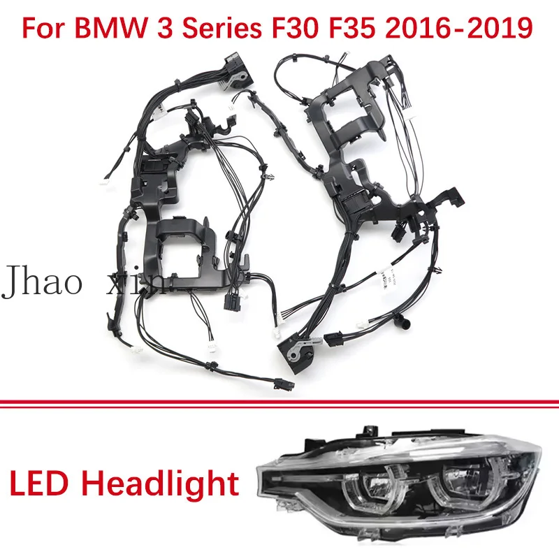 

For BMW 3 Series F30 F35 Car Headlight Wiring Harness 2016-2019 LED Internal Wiring Harness Circuit Assembly Connector Component