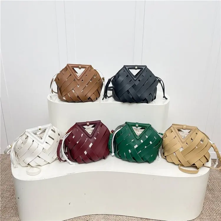 Trendy Minimalist Solid Color Diaper Bags For Ladies Luxury Brand Shoulder Bag Vintage Fashion Leather Commuter Bag Classic
