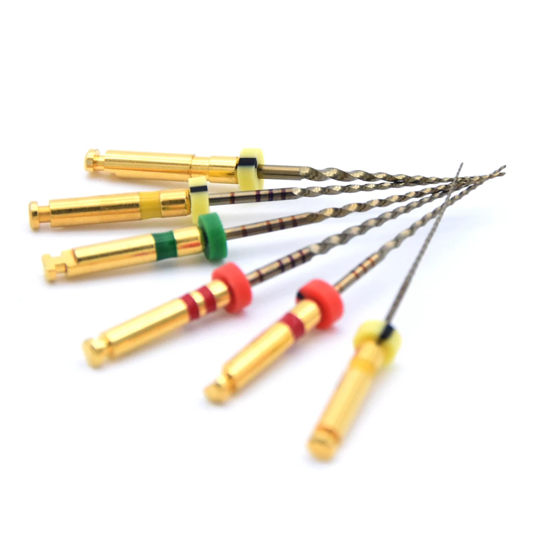 SOCO PRO ملفات الأسنان ملف قناة الجذر تفتق اللبية ملف الحرارة المنشط الروتاري ملف مرنة طبيب الأسنان المواد COXO 6 قطعة/صندوق