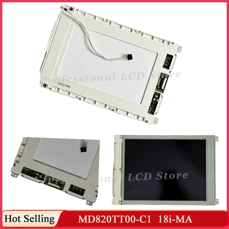 MD820TT00-C1 Original 9.4'' Inch LCD Display Screen Brand New Fan uc 18i-MA Industrial LCD Replacment MD820TT00 C1