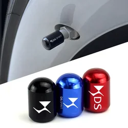 4PCS Car Wheel Tire Valve Caps Auto Accessories For DS3 Crossback DS7 DS4 DS3 DS SPIRIT Citroen X E-Tense DS5 DS6 5LS Wild Rubis