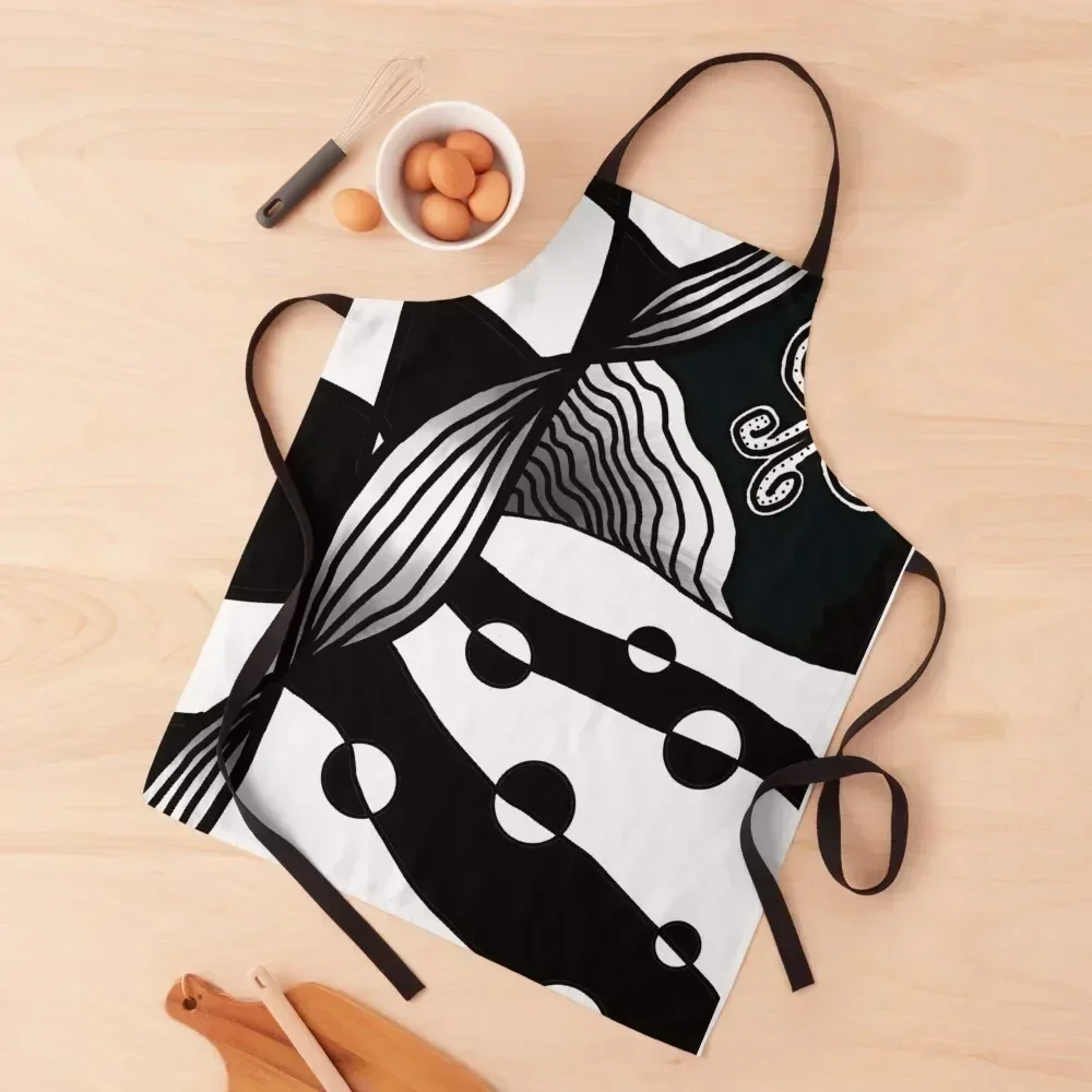 

Zentangle Apron women's kitchens Restaurant Kitchen Equipment Woman Work Kitchen Supplies Idea Goods Apron