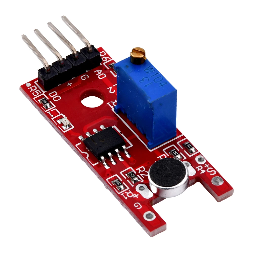 DC 3V/5V microfoonversterker Geluidssensor Geluid MIC Voice Module Professionele microfoonversterker
