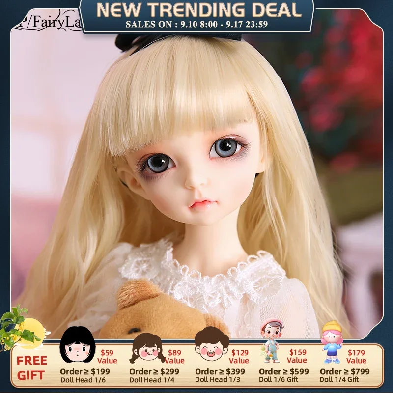 

Minifee Ante Fairyland BJD SD Doll 1/4 Body Model Baby Girls Boys Toys Eyes High Quality Gift Shop Resin Anime FL luodoll