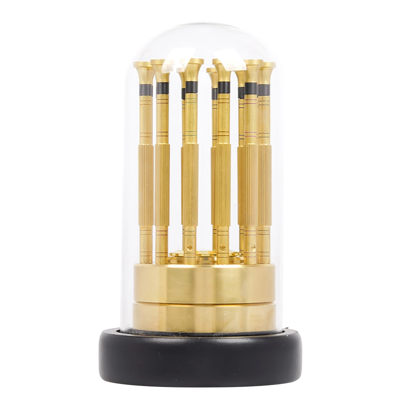 

12PCS Watch and Clock Screwdriver One-Word Cross Screwdriver Screwdriver with Watch Glass Dust Cover Watch Repair