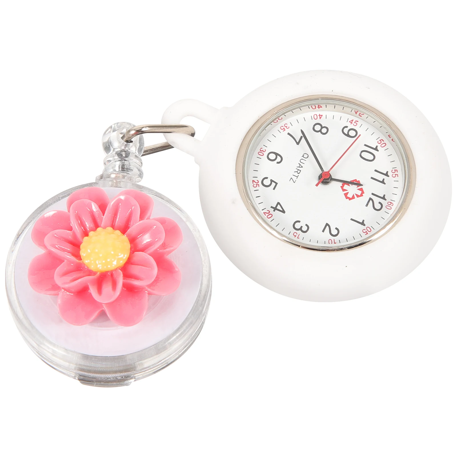 

Nurse Table Watch for Women Clip Fob Universal Accurate Watches Nurses Glass Pocket on Precision Stretchable