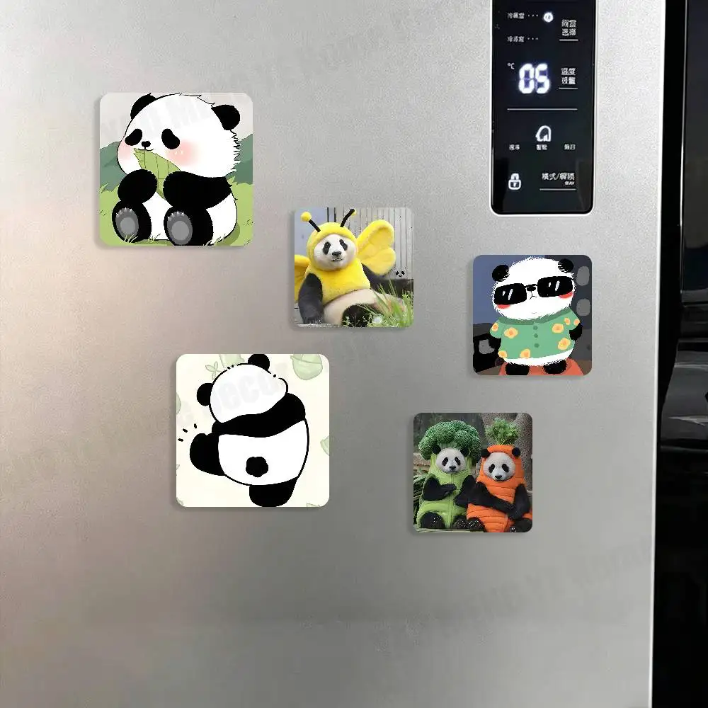 

Cut Funny Small Panda Refrigerator Magnets, the Perfect Choice for Home, Create a Warm and Cozy Home Decor Gift