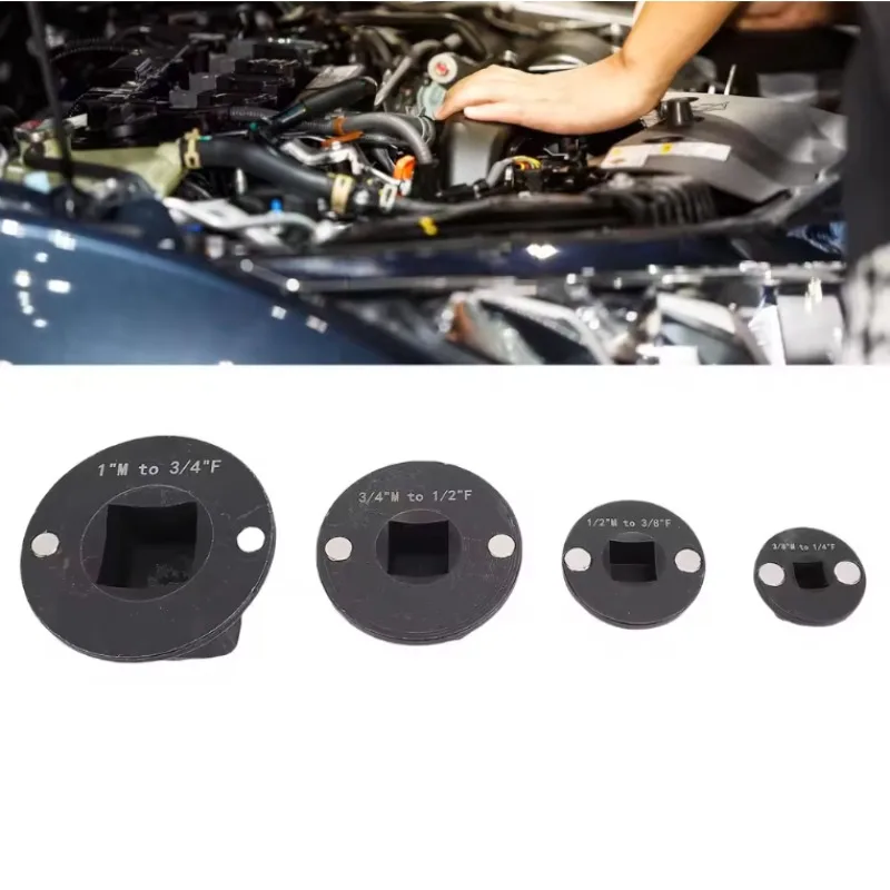 

Универсальный ударный адаптер с храповым механизмом, тип привода, 4 шт., низкопрофильный адаптер для ударной розетки, детали для модификации автомобиля