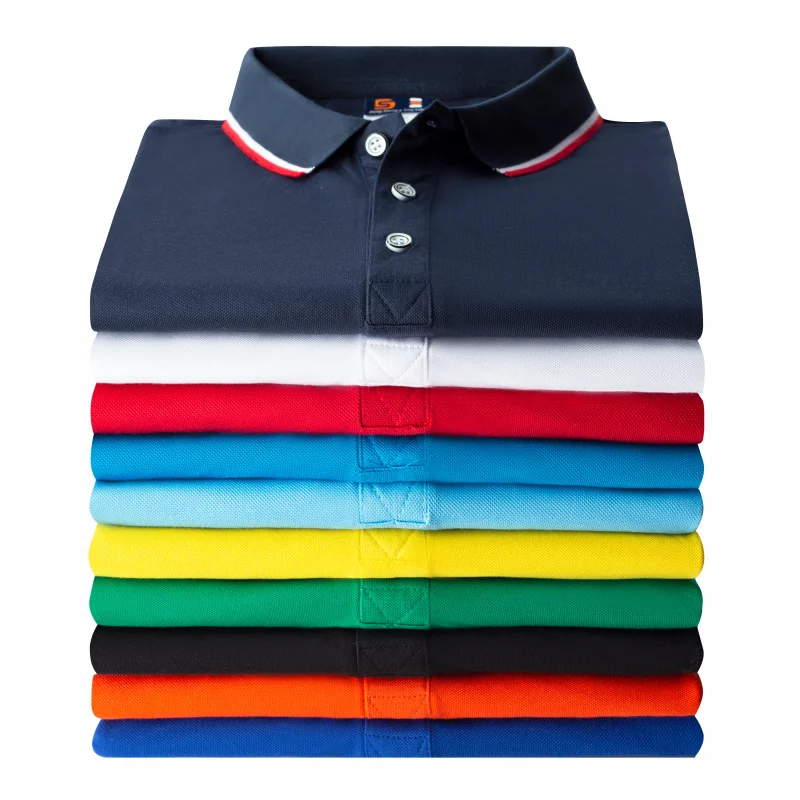 KAISING Polo estiva traspirante Logo personalizzato ricamo stampa Design personale testo del marchio immagine uomini e donne top 10 colori