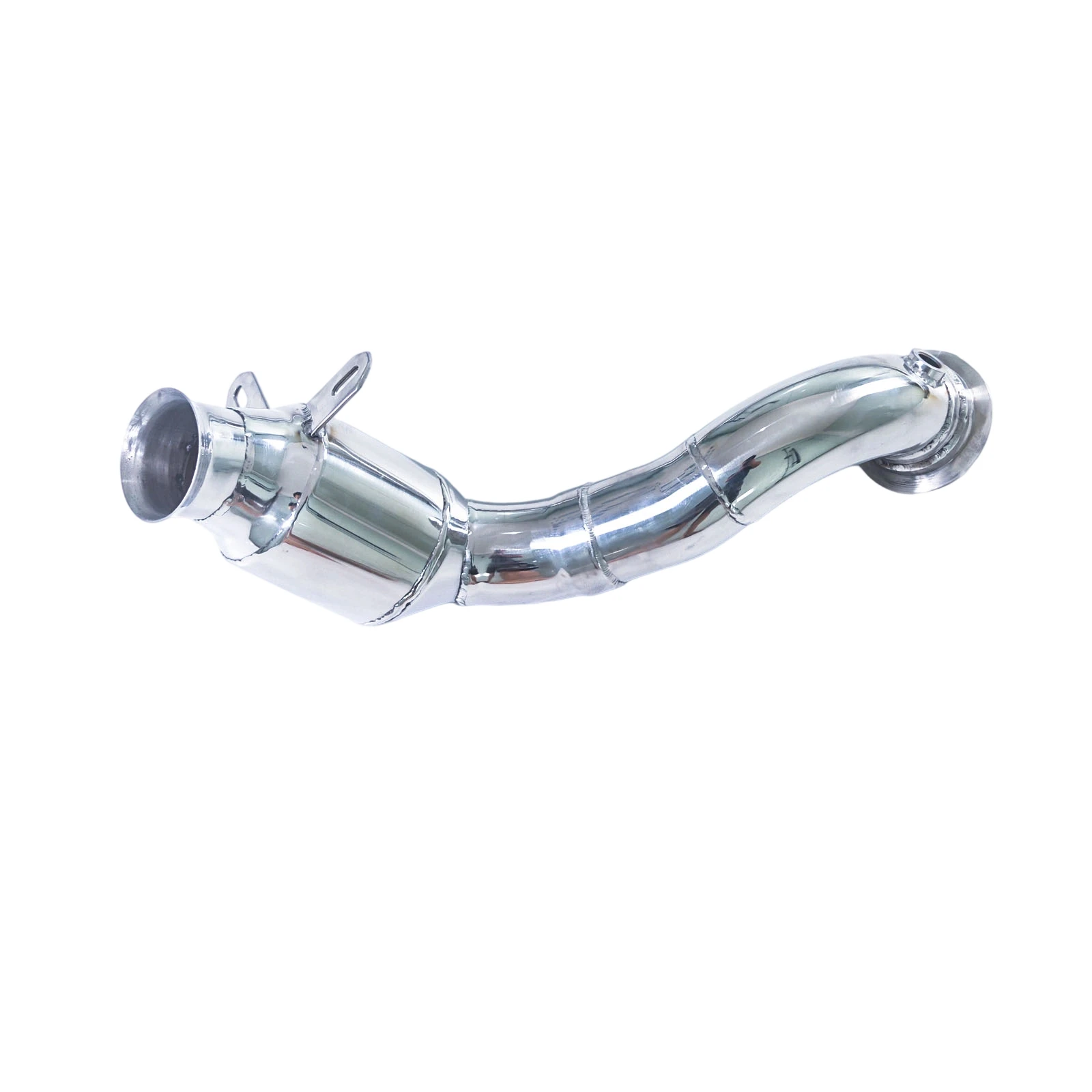 Suitable for 15-23 Mercedes-Benz C200 C250 C300 W205 downpipe, it is a high performance stainless steel cat exhaust system - Image 2