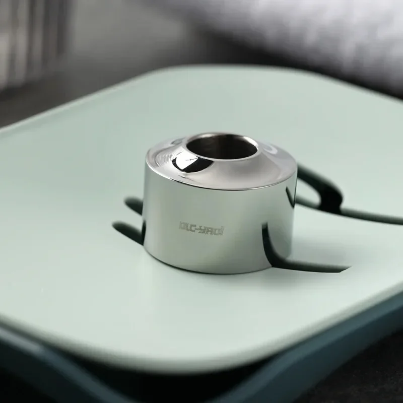 YAQI Inkwell Мужской держатель для бритвы из нержавеющей стали Простой высококачественный инструмент для бритья