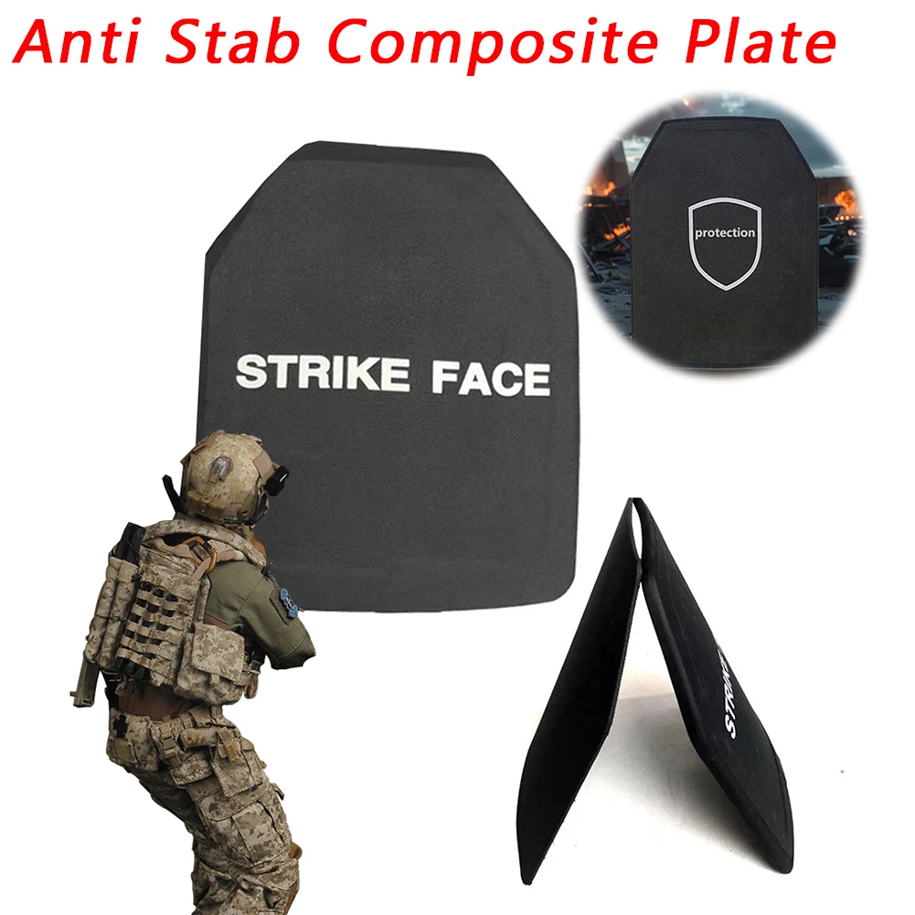 

﻿ 10-1PCS 30x25cm Portable Bullets-Proof Plate Anti Bullets Board PE IIIA Backpack Armor Panel Stab-Proof Composite Plate Board
