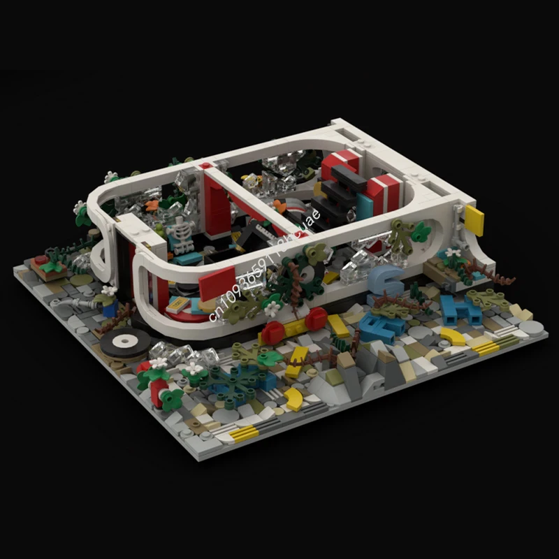 

2758 шт. MOC музыкальный магазин Z строительные блоки Рождественский высокодетальный креативный проект для энтузиастов идея архитектура DIY подарок