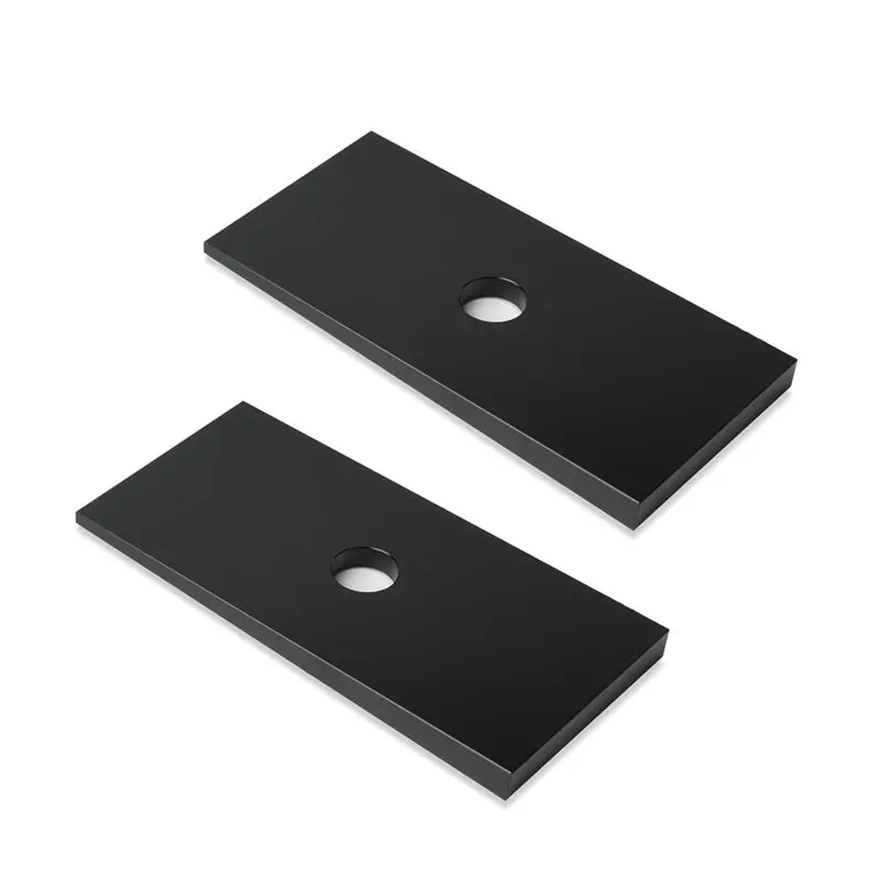 

Коррекция угла 2,5 градуса, прокладки оси подвески для листовых пружин и подъемных блоков, автомобильные аксессуары