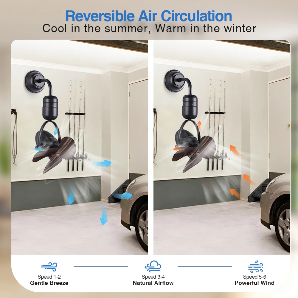 energy-saving 16-inch angle fan, 6-speed wind speed, remote control/APP control, 3 ABS blades, silent, ex-factory price