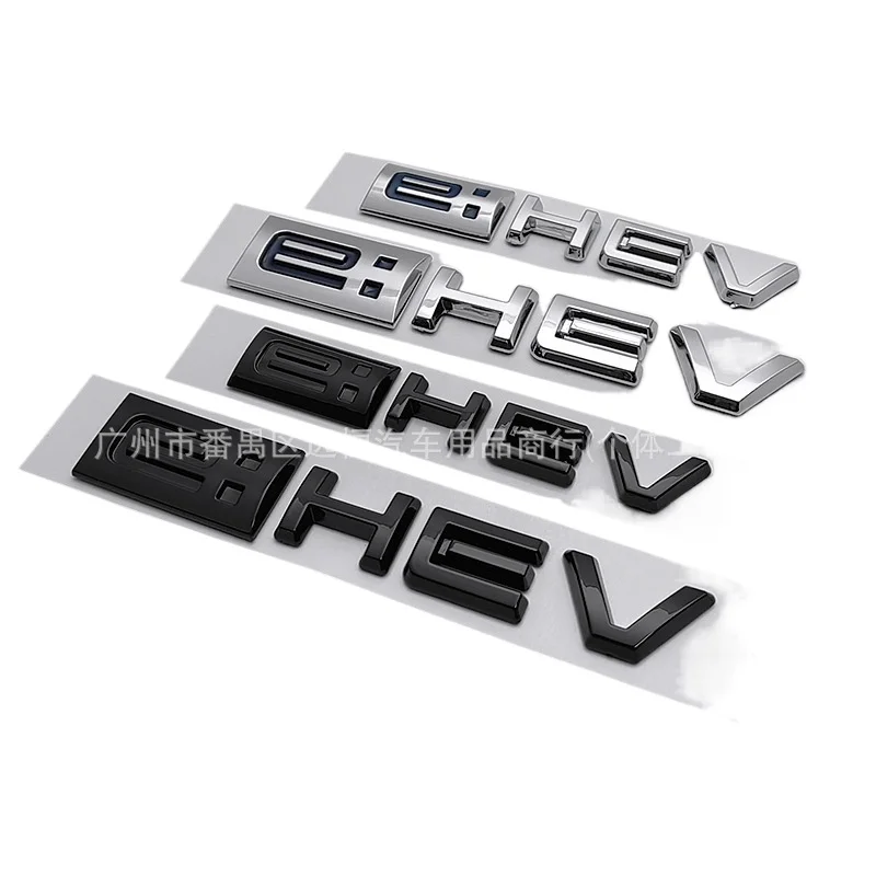 Waterproof Self Adhesive 3D ABS e:HEV HYBRID Logo Sticker For Honda Hybrid Accord Inspire  Elysion Rear Tailgate Decor Badge