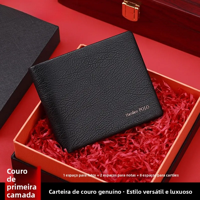 paul-men's-short-genuine-leather-wallet-calfskin-birthday-gift-for-boyfriend-husband-father-business-ol-style-synthetic-interior