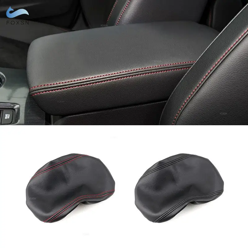 Car Inner Accessories Center Armrest Box Cover For Honda Civic 11th 2022 2023 2024 2025 Microfiber Leather / Suede Leather Trim