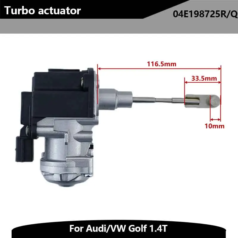 

04E198725R Q Electronic Actuator Valve For Audi/VW Golf 1.4T Engine parts accessories