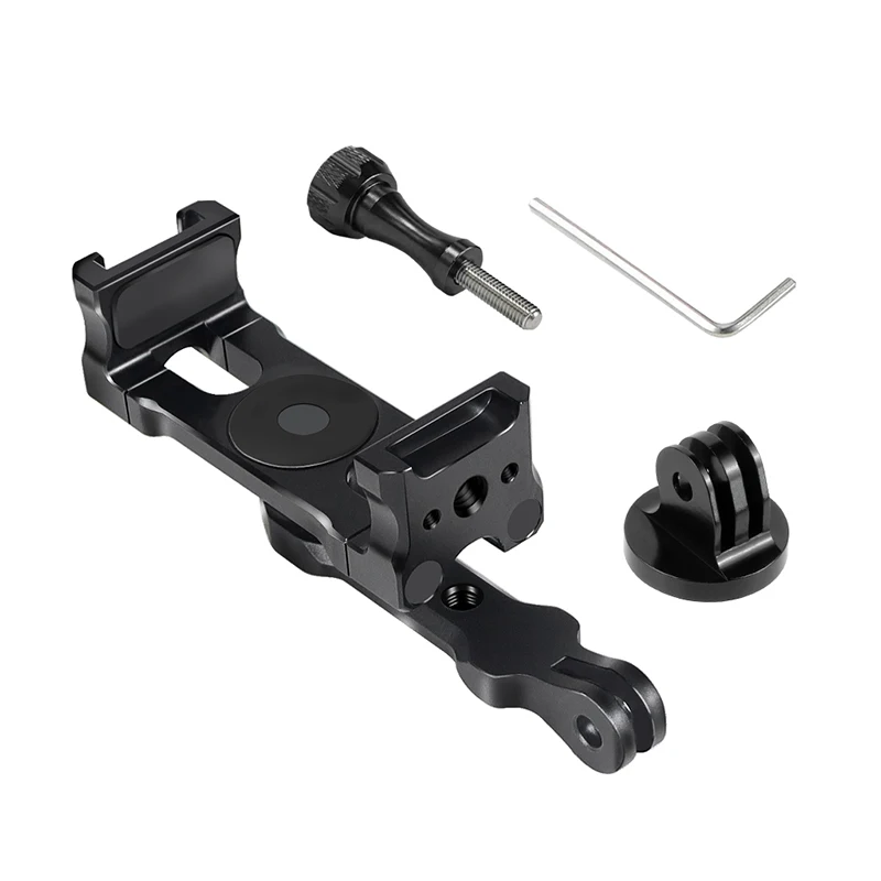 Handy-Ständer halter 360-Grad-Drehung Stativ adapter Kalt schuh 1/4 "Halterung für Smartphone Vlog Selfie Stick Lichter stehen – Detail 26