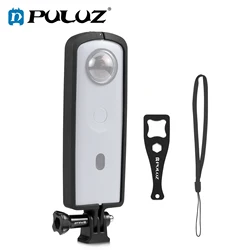 PULUZ ABS Plastic Protective Frame For Ricoh Theta SC2 Case Mounting Bracket With Cold Shoe Panoramic Camera Accessories