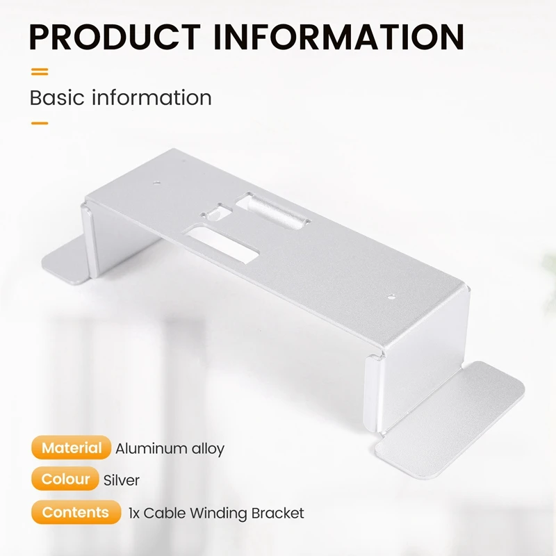 For Starlink Gen2 Power Adapter Storage Bracket For Starlink Cable Winding Bracket For Starlink Devices