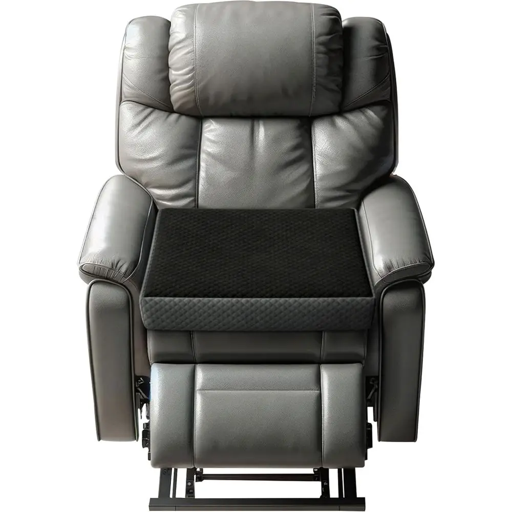 

Extra Large Velvet Recliner Seat Cushion - Chic 2-Tone Cover