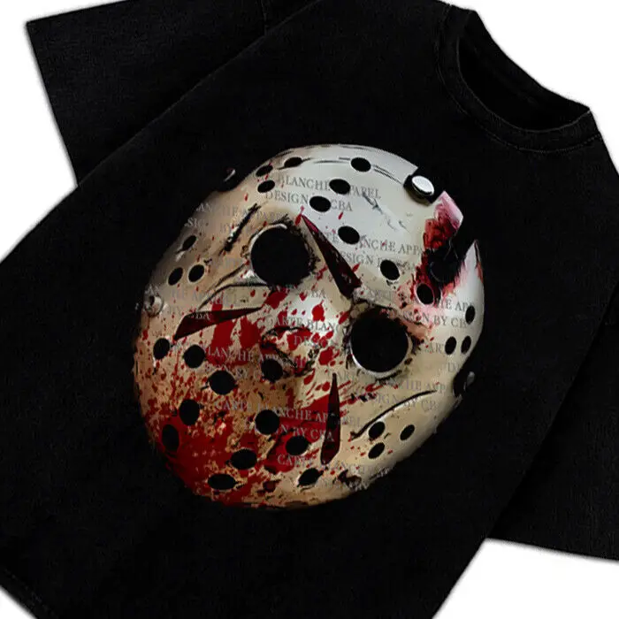 Jason T-Shirt Jason Mask Vintage Retro Movie Fan Design Tee