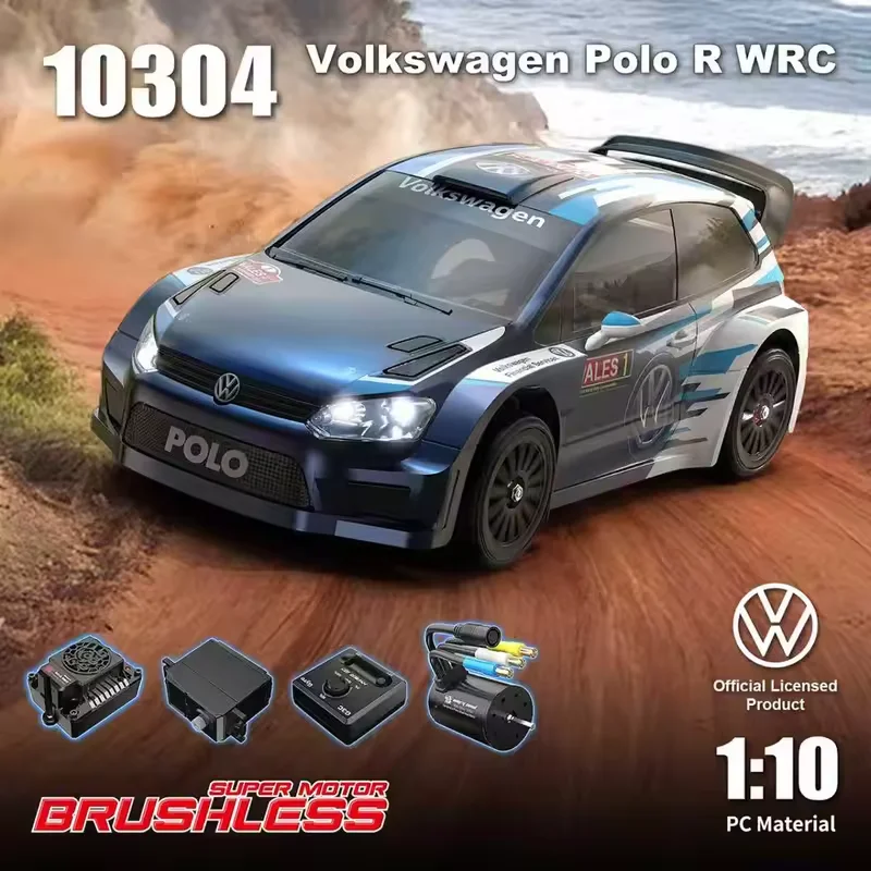 MJX 10303 10304 1/10 borstelloze RC auto 70 km/u 4WD hogesnelheidsdriftvoertuig 2.4G afstandsbediening off-road racewagen speelgoed als geschenk